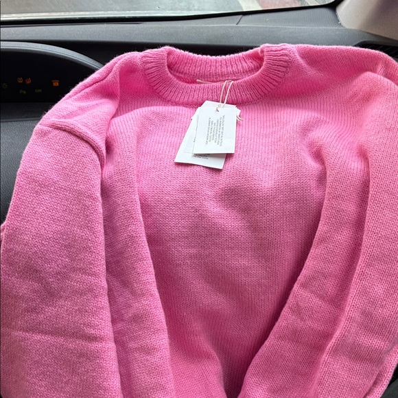 American vintage pink sweater brand new